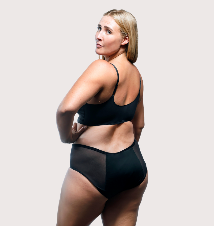 Lace-Trimmed Briefs – 100% Leakproof