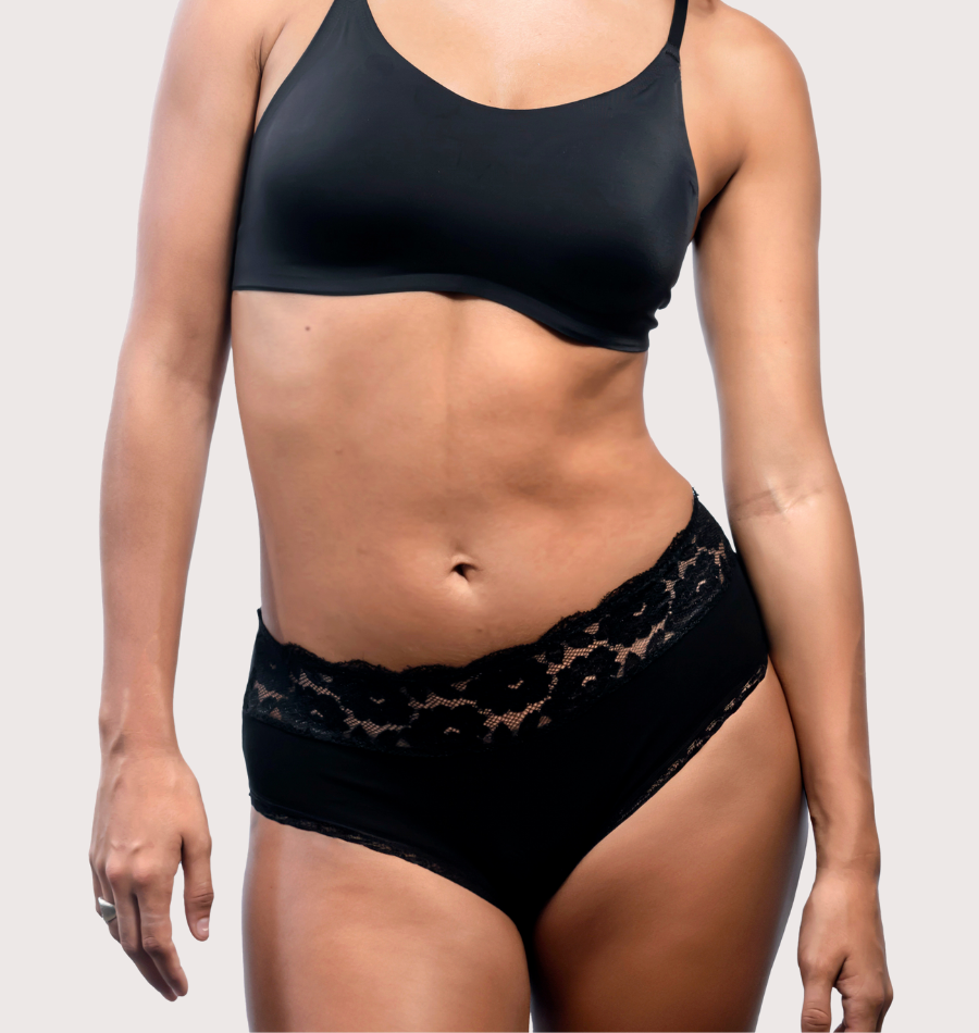 Lace Hipster – 100% Leakproof
