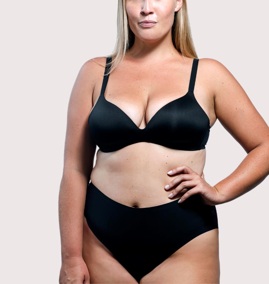 Floral Lace Brief – 100% Leakproof