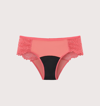 Lace-Trimmed Hipster – 100% Leakproof