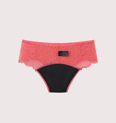 Lace-Trimmed Hipster – 100% Leakproof