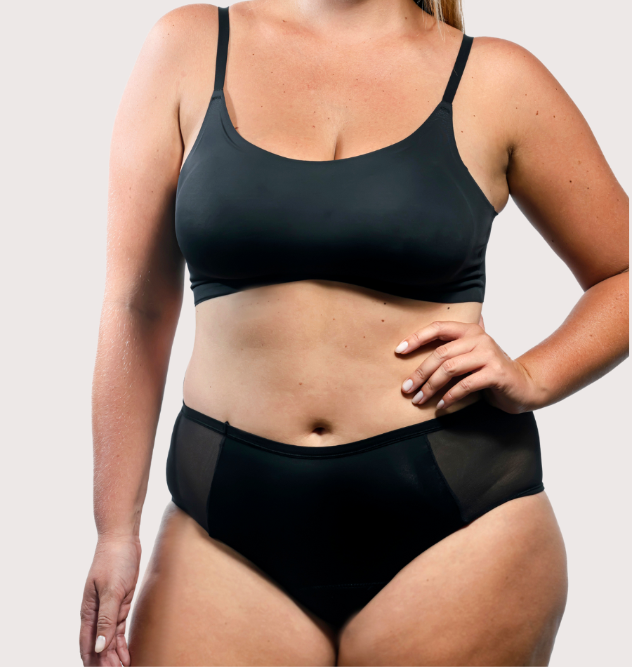Lace-Trimmed Briefs – 100% Leakproof
